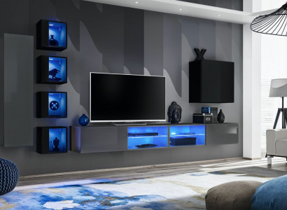 Modern furniture set living room complete wall unit wooden furniture TV stand